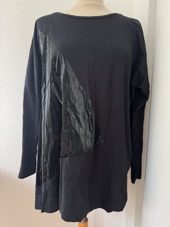 OZAI N KU t-shirt manches longues noir Taille S, neuf ! 