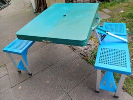 Klappbarer Koffer Kinder Campingtisch