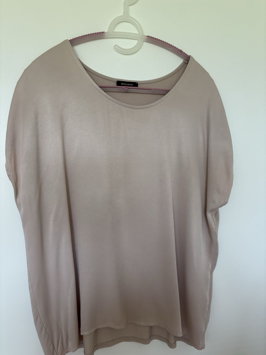 More & More T-Shirts: MORE & MORE Shirt Lachs /beige – Gebraucht aus Jona von ardnas04