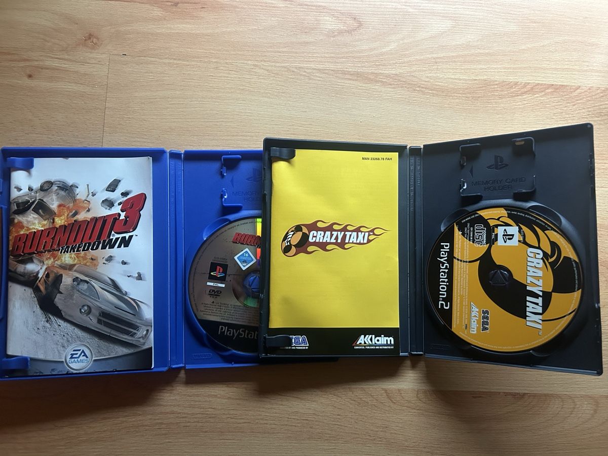 Sony Giochi: 2 PS2 Games: Burnout 3 & Crazy Taxi – Usato da Schötz venduto da lor_z95g 1
