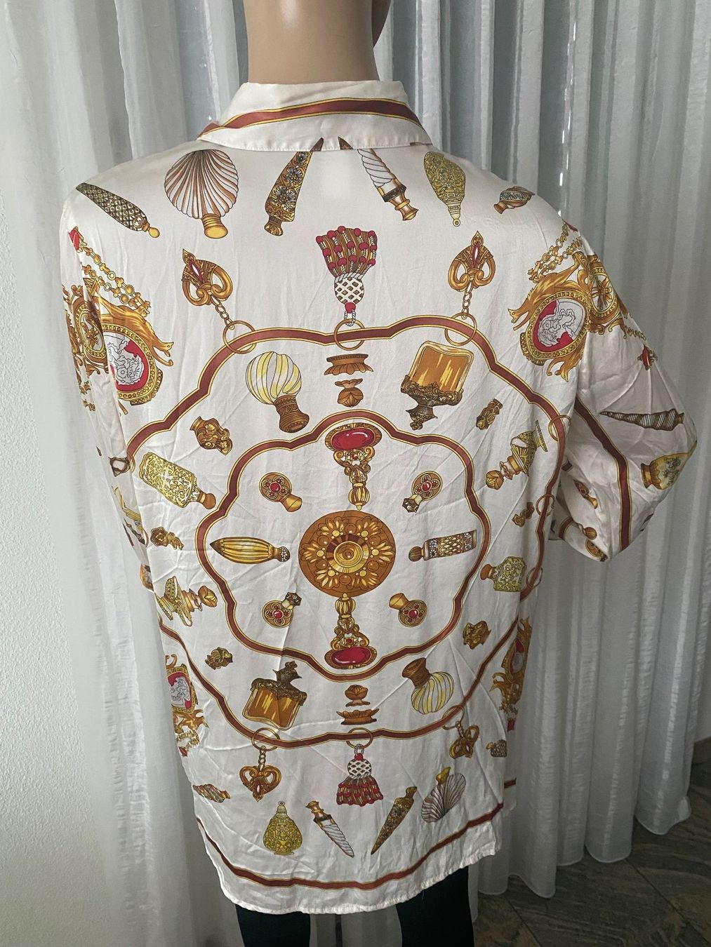 Peter Hahn Blusen: 100% Seide - zeitlose PETER HAHN Klassiger Bluse, beige, 46 – Neu (gemäss Beschreibung) aus Winkel von ferrari2022 5