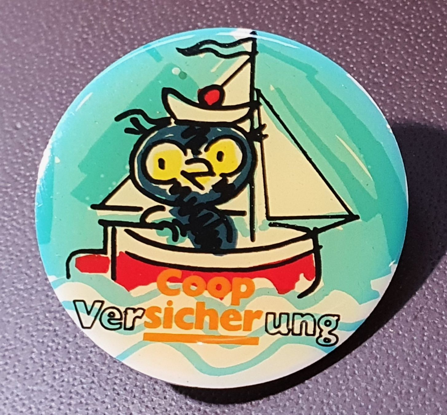 Placchette & Badge: R758B - Pin Coop Versicherung / Segelschiff – Usato da Reinach BL venduto da Boston-Verkauf