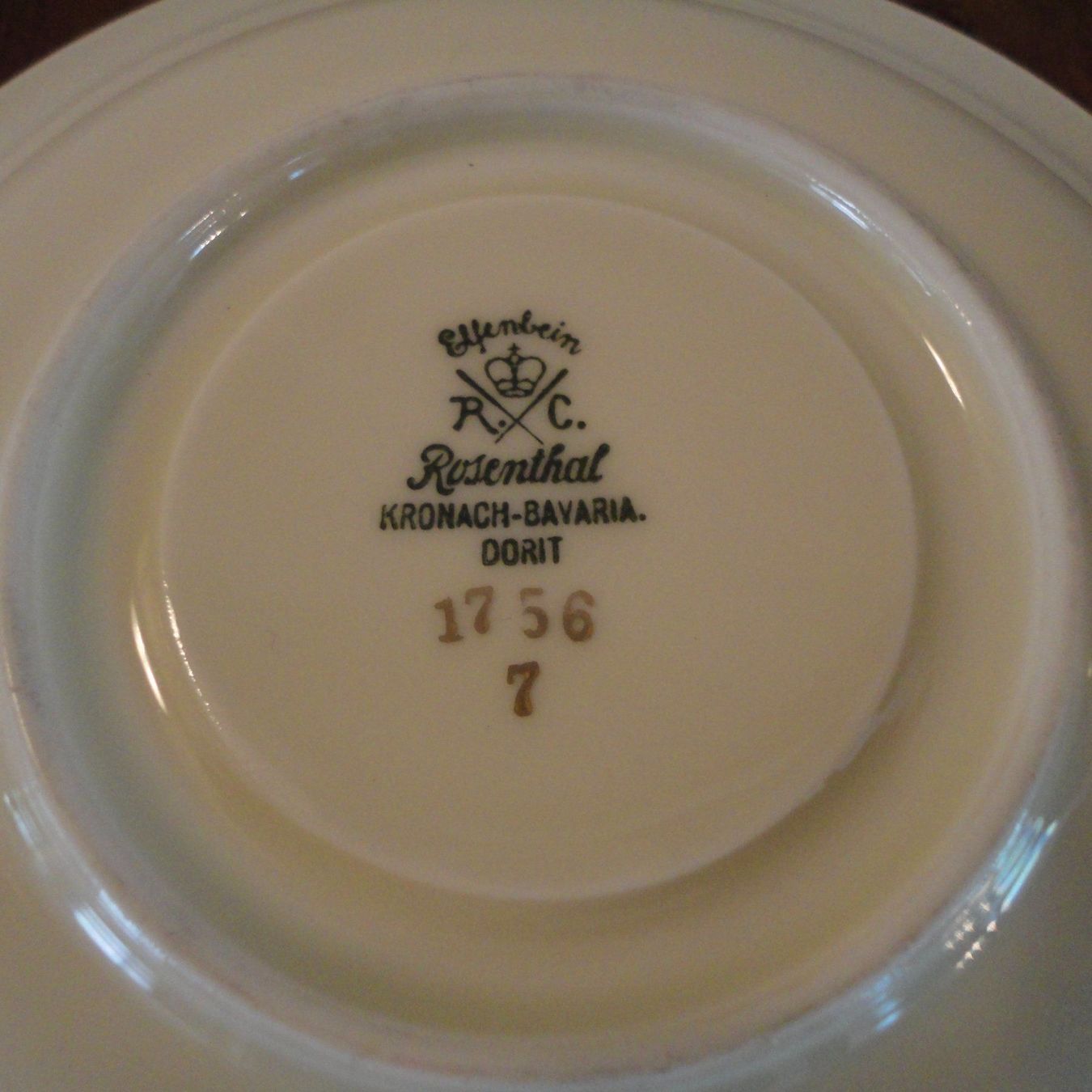 Rosenthal Tazze: ROSENTHAL SAMMELTASSE (DORIT) – Usato da wädenswil venduto da niki20 6