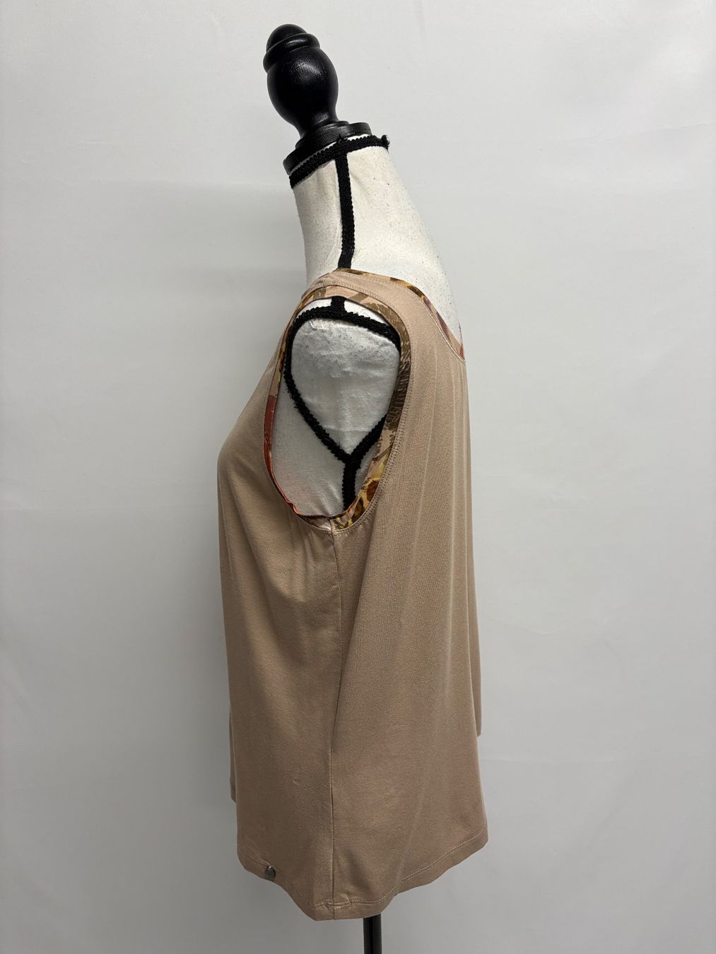 Tops: Gollehaug Top Beige mit Muster 40 Viskose – Neu (gemäss Beschreibung) aus Regensdorf von secondchancefashion 2