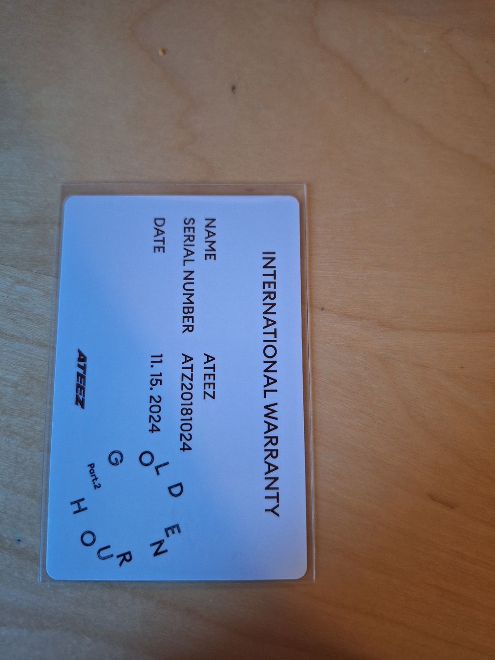 Carte collezionabili: Ateez Yeosang Official Photocard – Nuovo (secondo la descrizione) da Dietikon venduto da jea_pt95 1