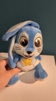 Blauer Kuschelhase mit Stern - Süsses Stofftier🐰