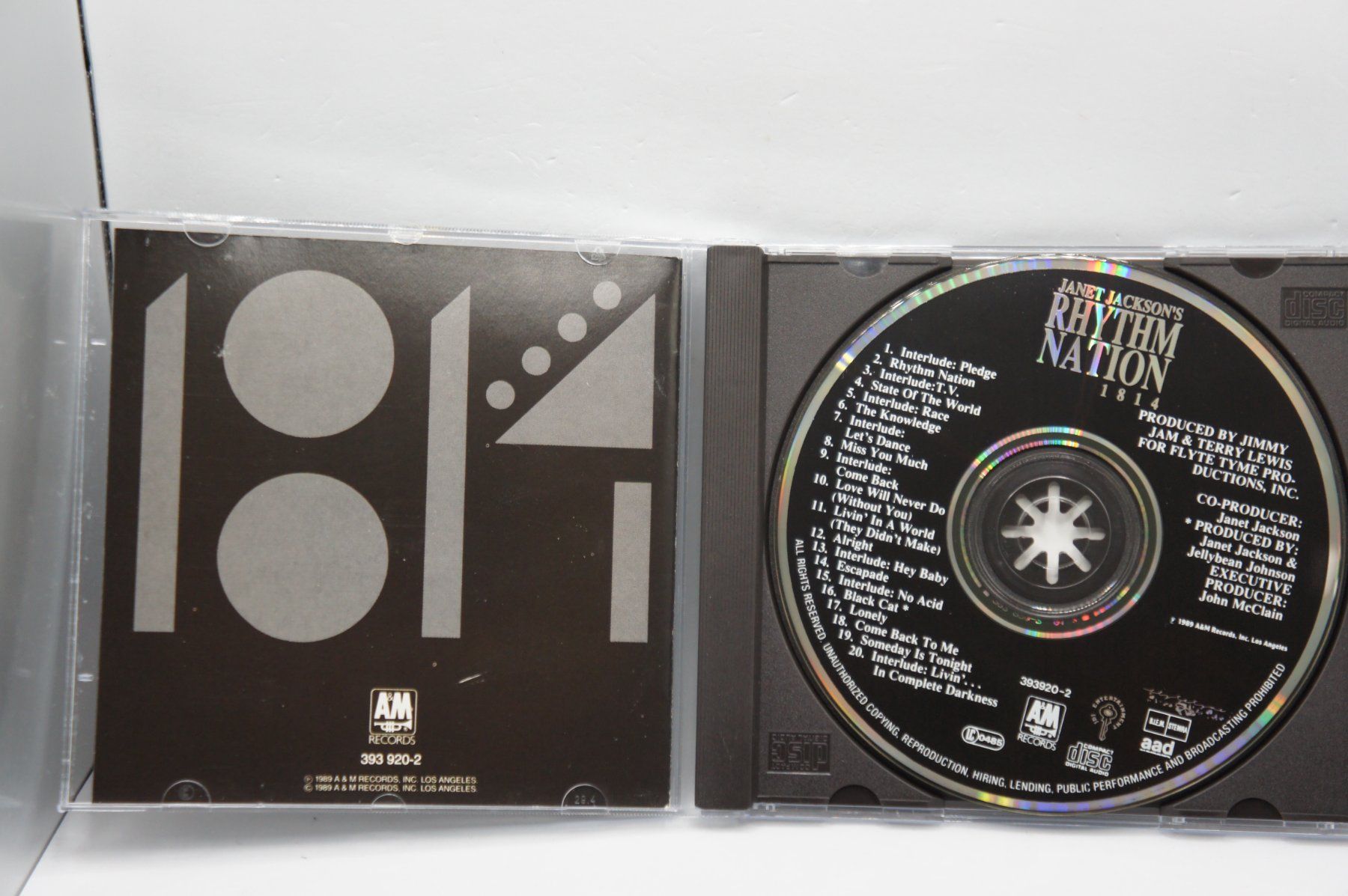 CDs: CD: Janet Jackson - Rhythm Nation 1814 – Gebraucht aus Ernetschwil von luisvonerni 2