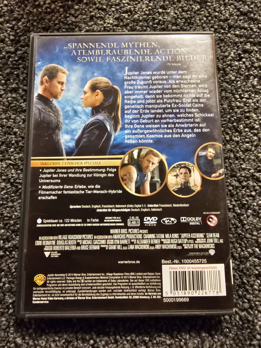 Alle DVDs: DVD Jupiter Ascending (21624) – Gebraucht aus Ruswil von jan_bxl5 1