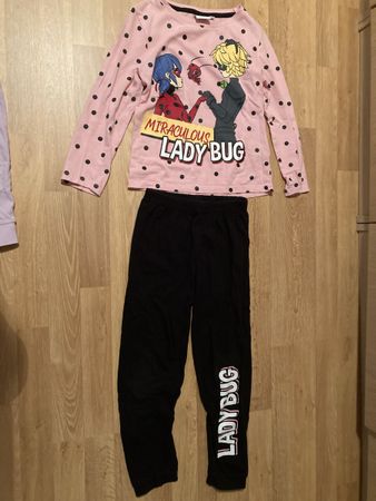 Ladybug Pyjama Schlafanzug Gr. 116/122