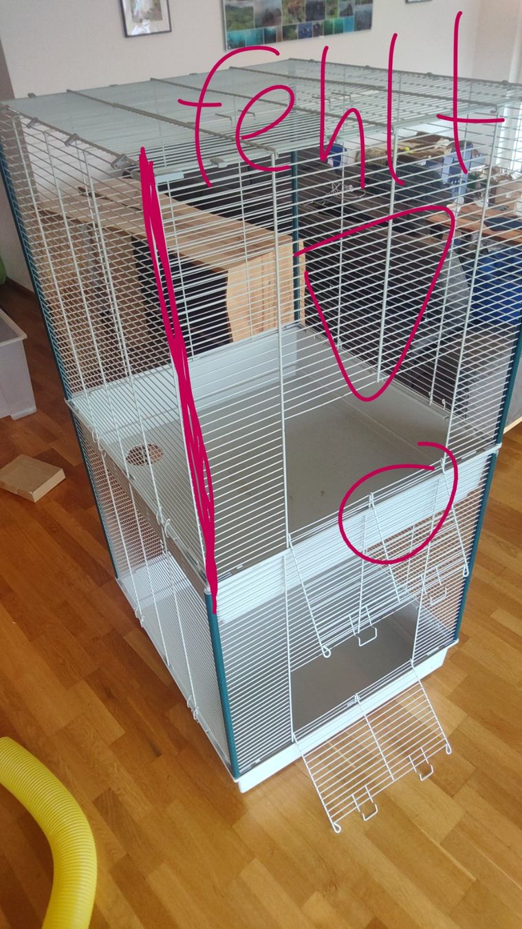 Ferplast Cages, transport & sécurité: Tierkäfig/ Rattenkäfig – D'occasion à St. Gallen par Sevenseas01 4