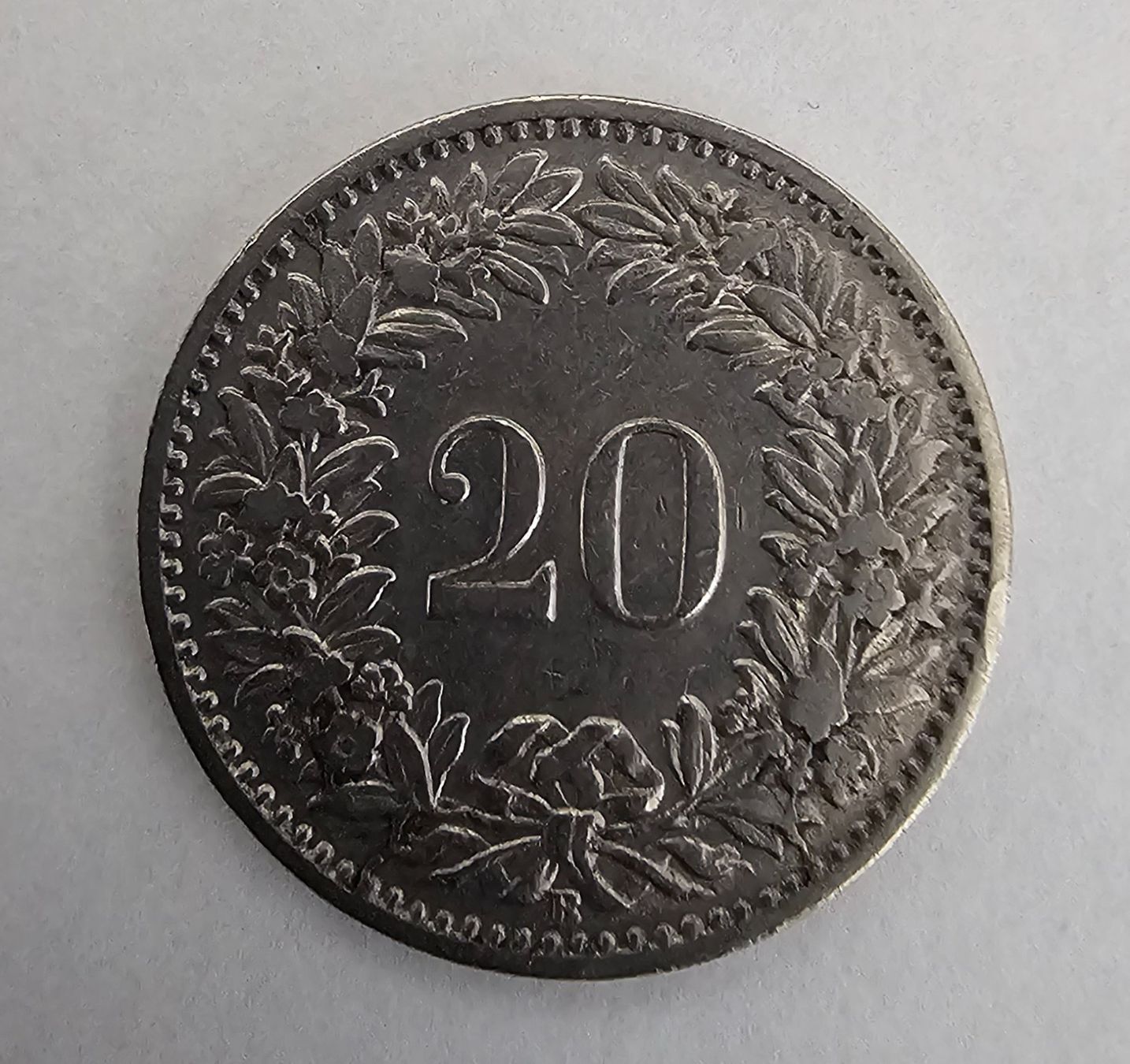 Toutes les monnaies: 1 Pièce 20 CTS 1898 – D'occasion à Cortaillod par Titus130 1
