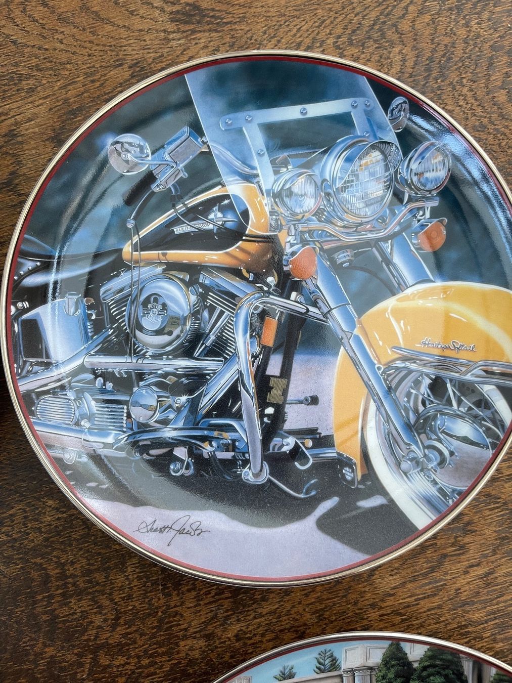 Piatti: Harley Davidson Teller Franklin Mint – Nuovo (secondo la descrizione) da Zollikerberg venduto da ufo57 5