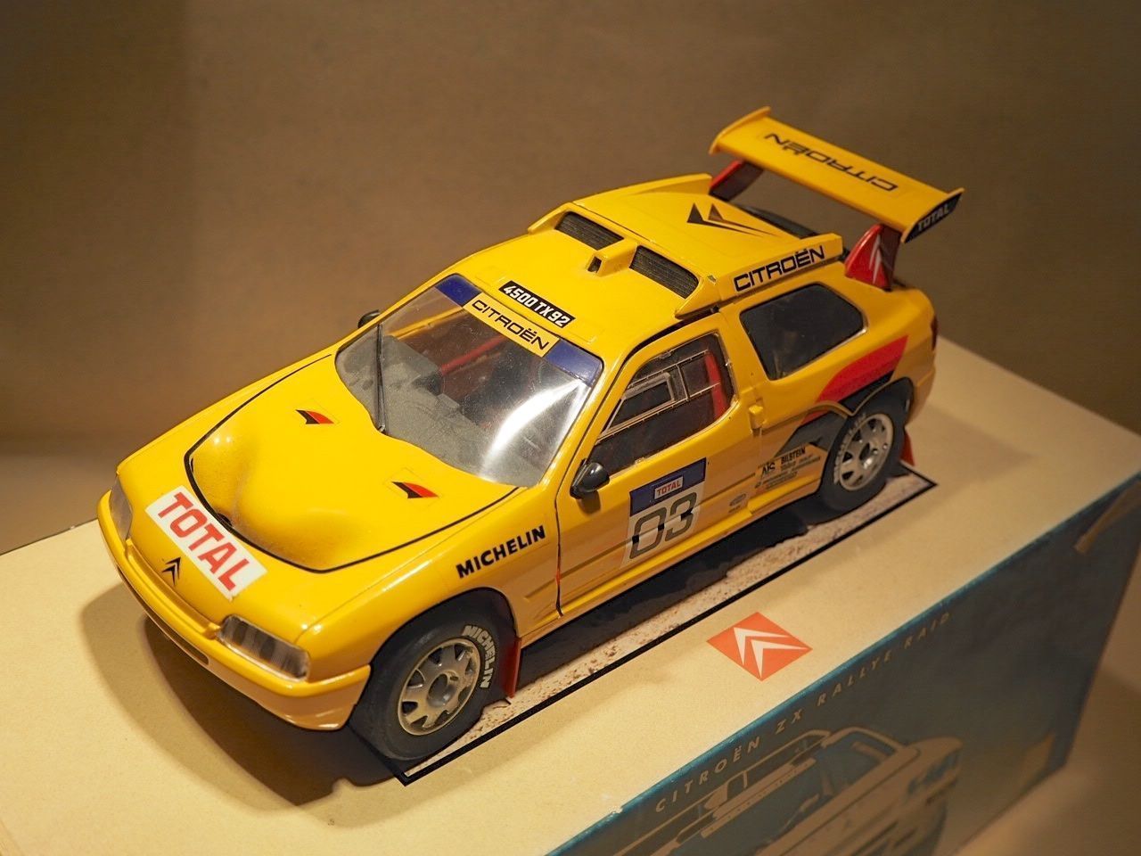 Citroën Modellini d'auto: Citroen ZX Rallye Raid 1/18 - Solido – Usato da Winterthur venduto da 602ccm 1