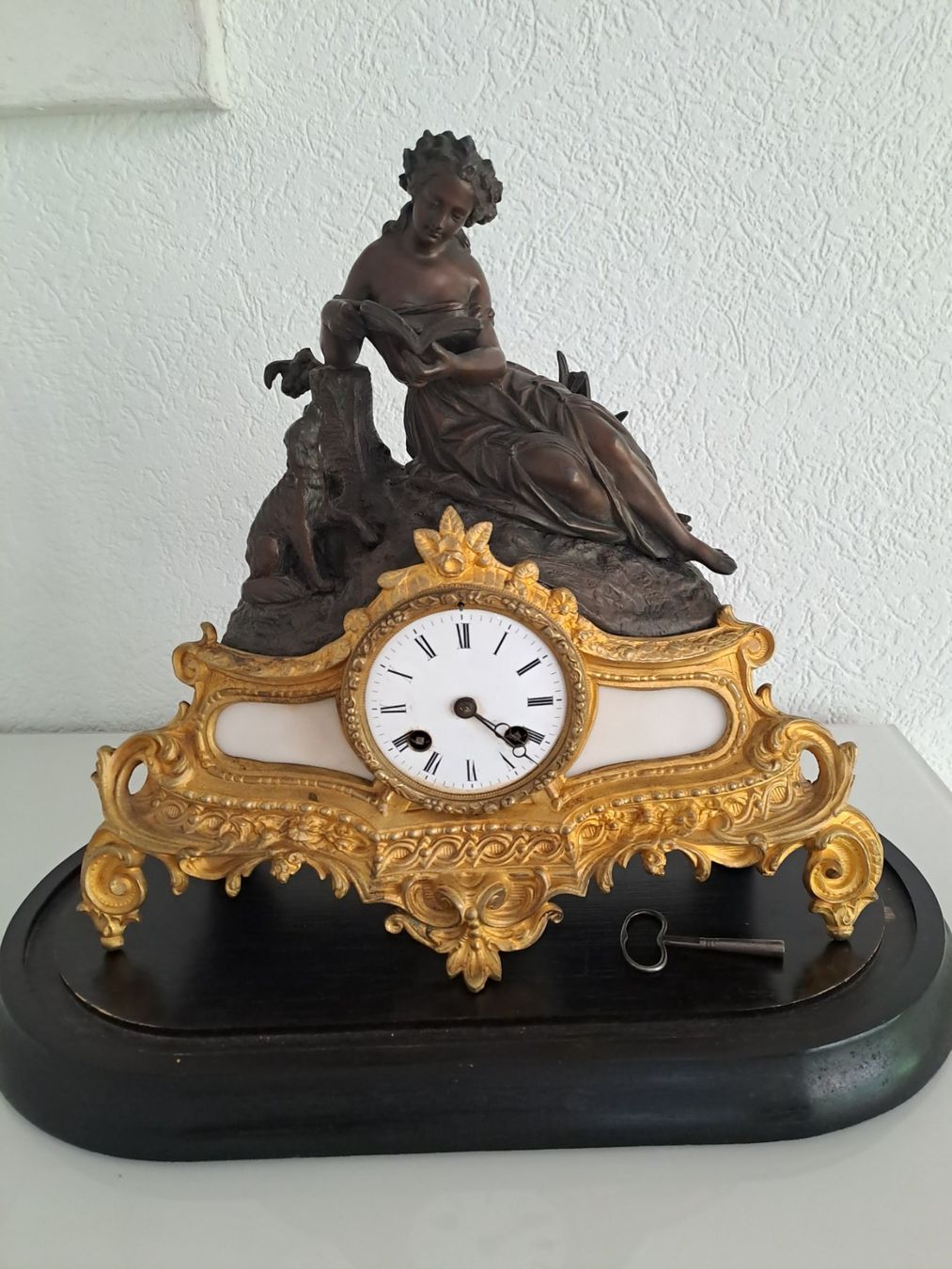 Pendules & Horloges murales: Antike Cheminée-Uhr – D'occasion à Binningen par trovata 3