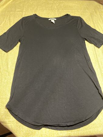 Maglietta H&M Basic donna nero tg S/M