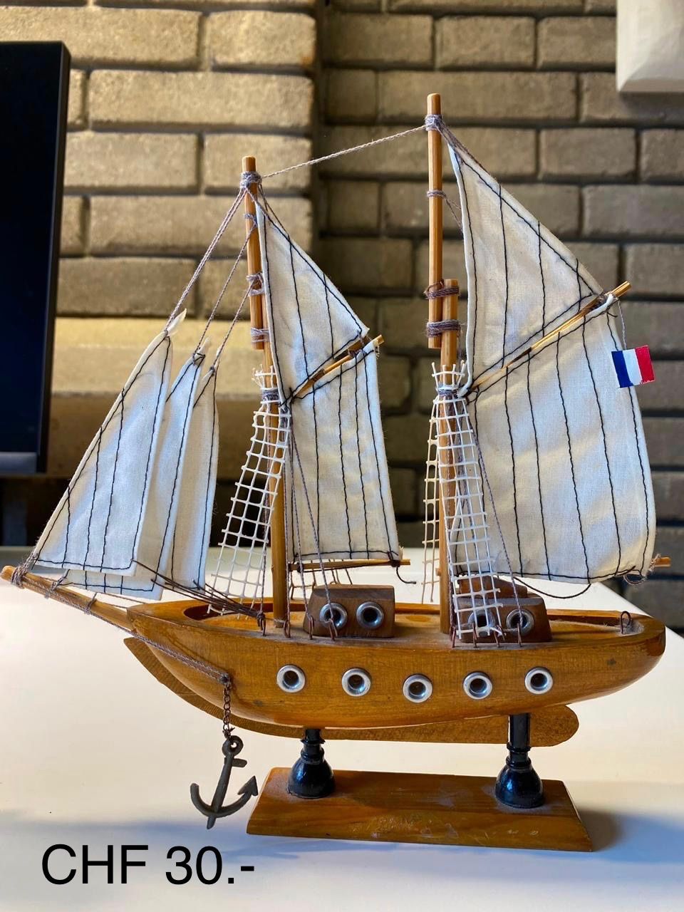 Modellbausätze & Standmodelle: 10 Dekoratives  Holz Modellschiff – Gebraucht aus Stans von pam_zw88 1