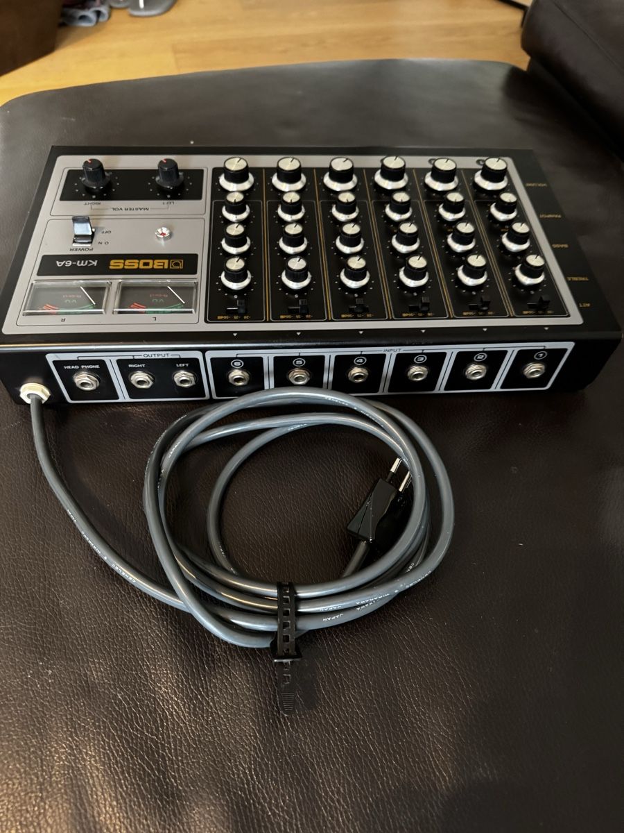 Boss Console di mixaggio: Boss KM-6A - Mixer - Top Zustand – Usato da Zürich venduto da 1cut2 6