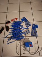 Lego Eisenbahn Schienen 12V mit Zubehör ( blau )