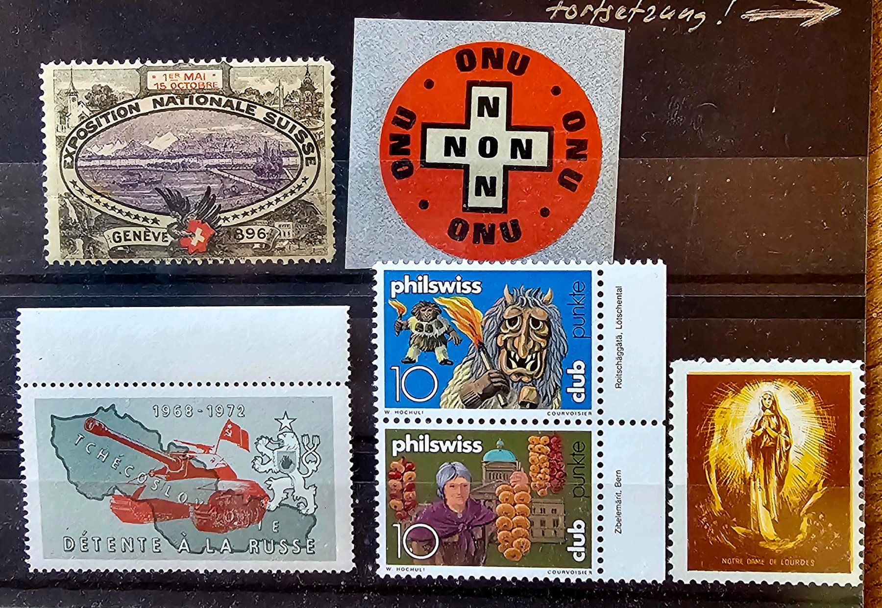 Tous les timbres: Lot vignettes – Neuf (Voir description) à Les Valettes par Nuba1