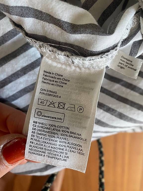 H&M Blusen: Luftiges Streifenhemd – Gebraucht aus Aarau von lacrimara 2
