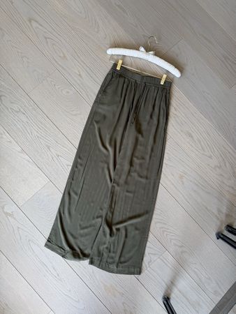 Pantalon d'été kaki H&M, taille XS - Coupe décontractée
