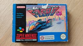 F-Zero SNES Super Nintendo CIB PAL (SNSP-FZ-UKV-1)