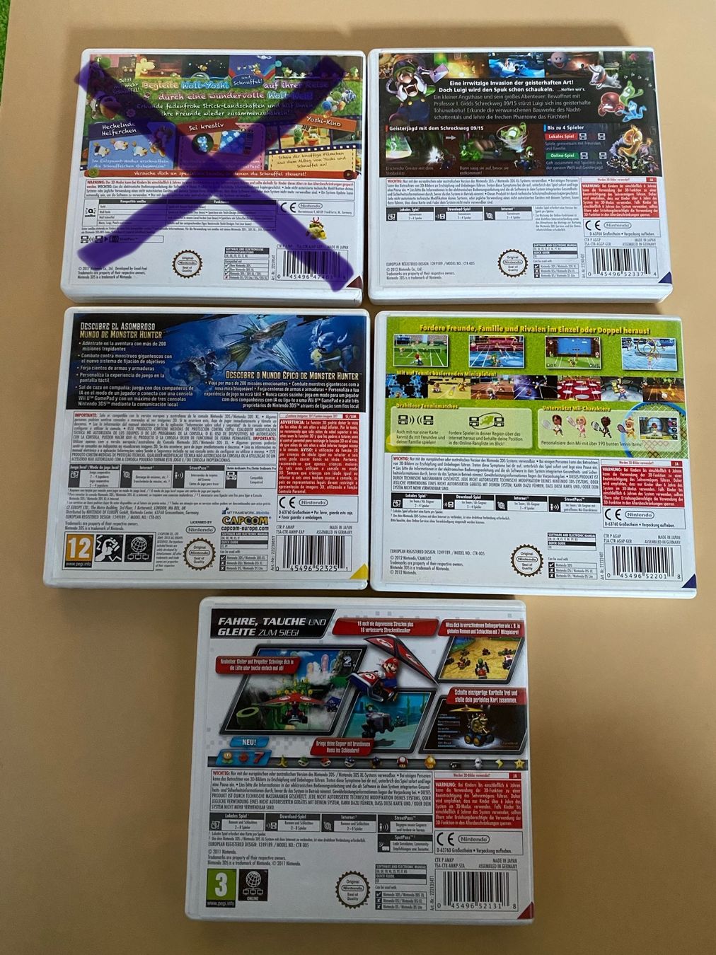 Nintendo Spiele: Nintendo 3DS Mario Kart, Monster Hunter etc. – Gebraucht aus Kerzers von ai1_52j5 1