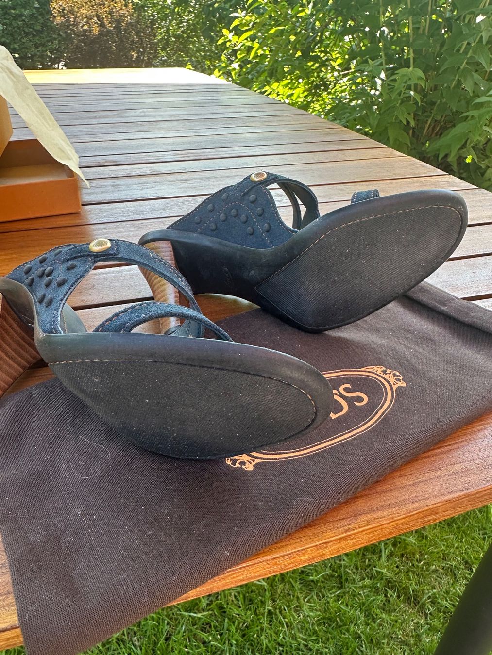 Tod'S Damenschuhe: Original Tod‘s mules, highheel Gr.35 – Neu (gemäss Beschreibung) aus Aarburg von flacon05 2