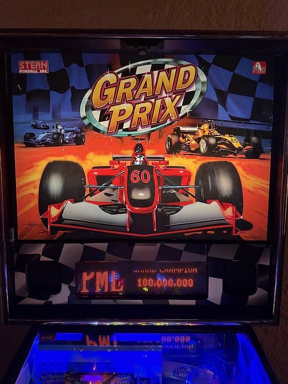 Stern Pinball Flipperkästen: Flipperkasten STERN  Grand Prix – Gebraucht aus Wildegg von Dmusso 2