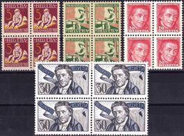 1927 Pro Juventute Viererblock **