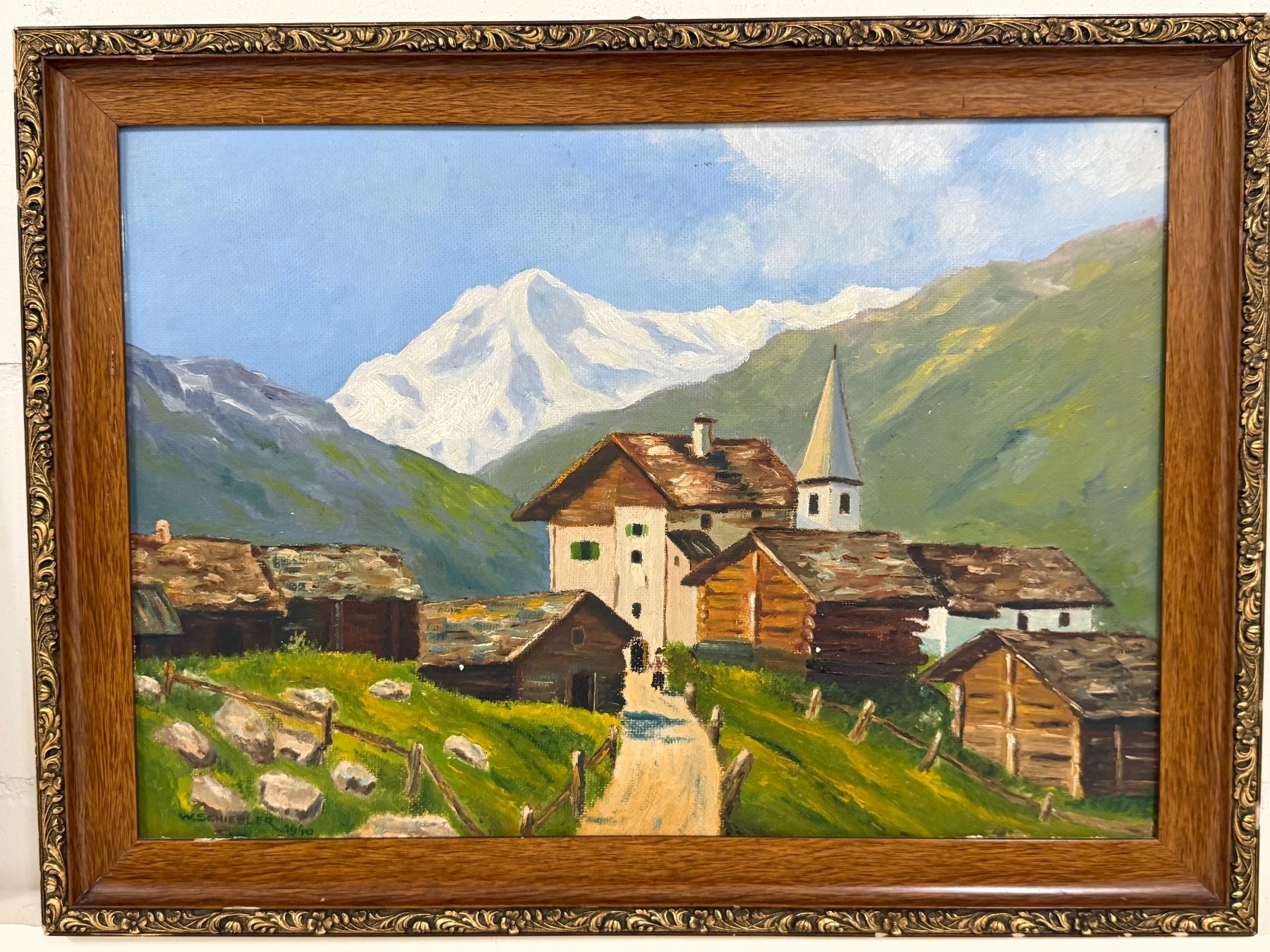 Tableaux: W. SCHIEBLER 1940 – D'occasion à Basel par PAUL_ART 5