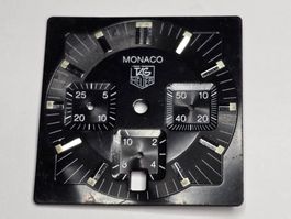 TAG Heuer Monaco Chronograph Original Zifferblatt Schwarz Vi
