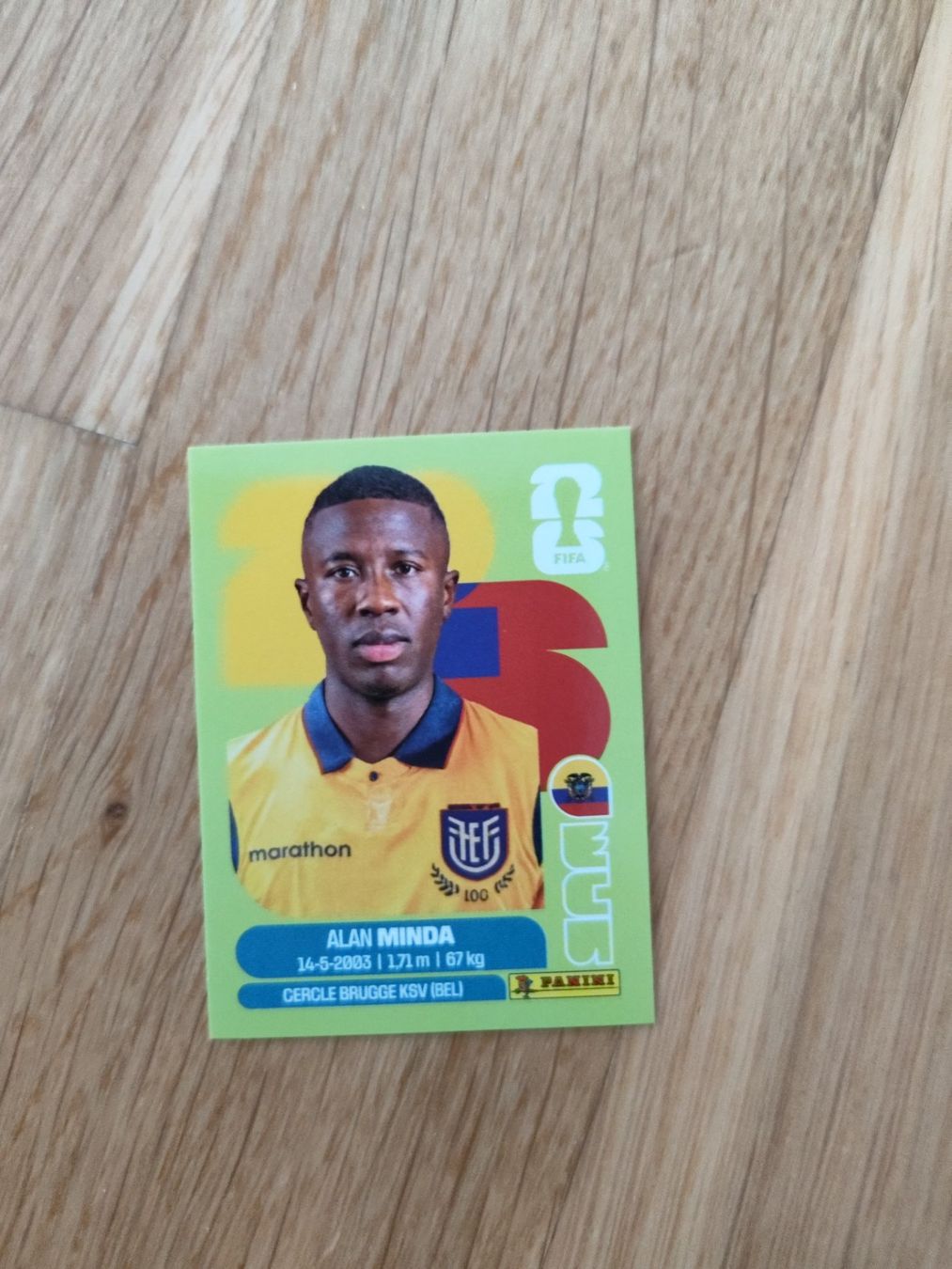 Panini Carte collezionabili: Panini WM 2026, ECU 18, Minda – Usato da Aarburg venduto da gloeckgloeck