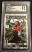 Jalen Brunson Net Marvels CGC 10