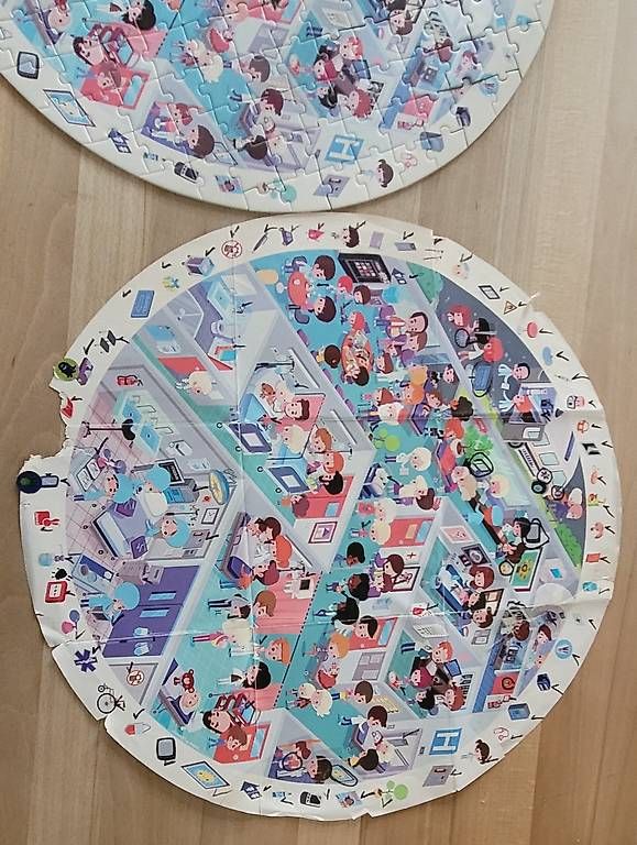Puzzles: Janod Puzzle Spital  – Gebraucht aus Lostorf von Takel 4