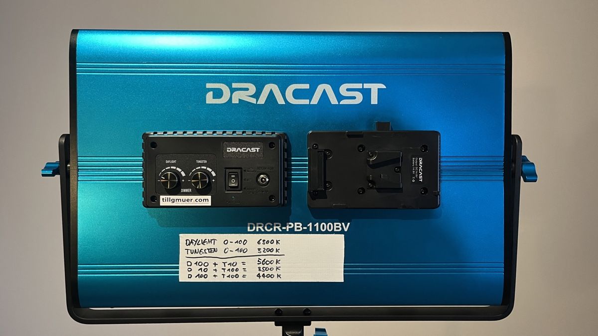 Lampen: Dracast Cineray BI color LED V-Mount – Gebraucht aus Luzern von tillgmuer 1