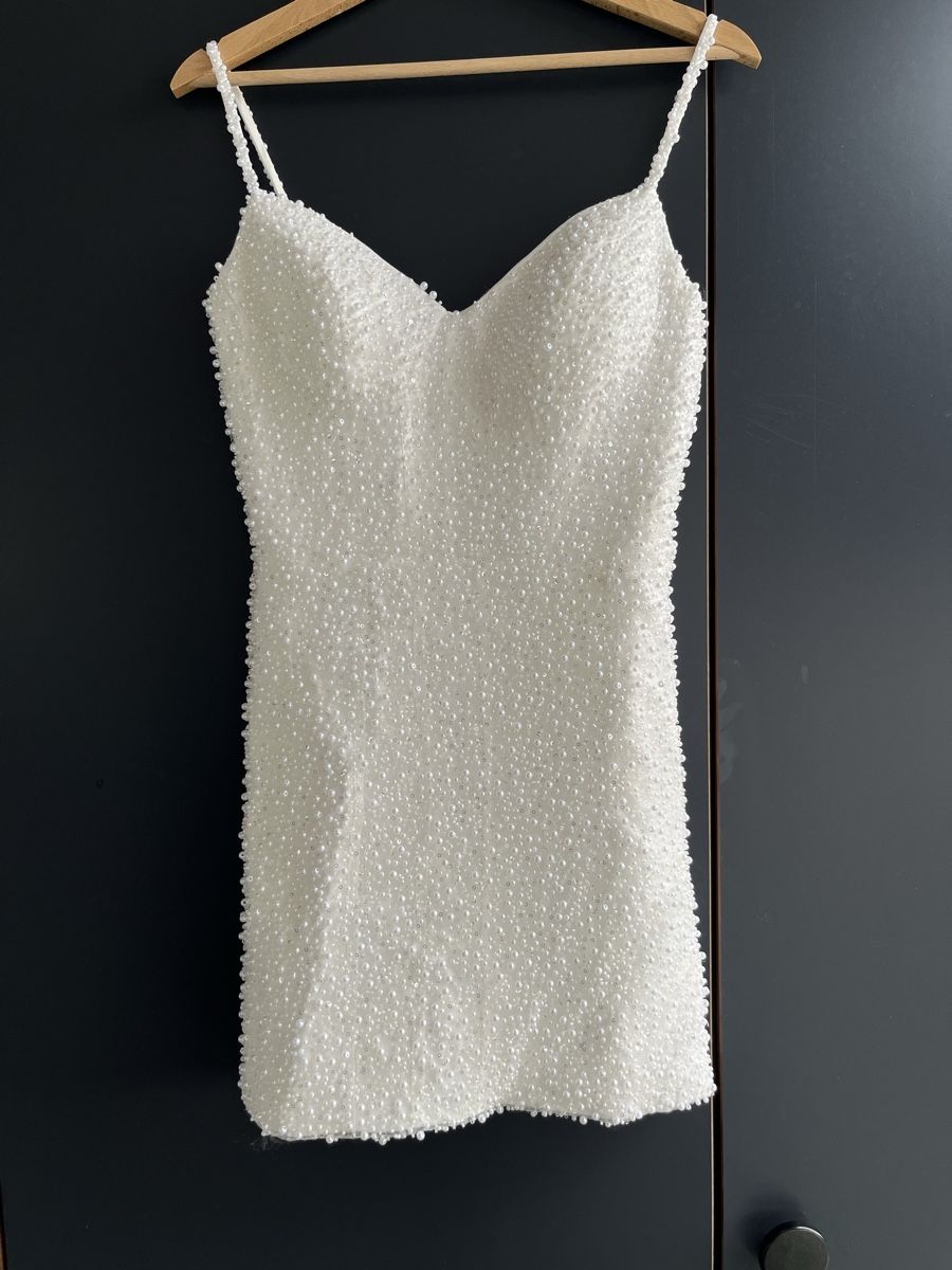 Kleider: Robe blanche perlée Milanoo S – Neu und originalverpackt aus Auvernier von HB_17