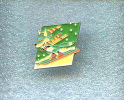 Bankverein  Fuchs Topsy  Skiläufer