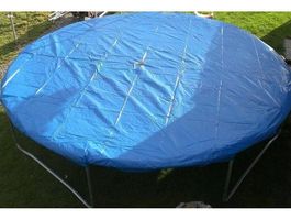 Abdeckplane / Schutzhülle zu Trampolin 3.65 m PE m. Ablauf