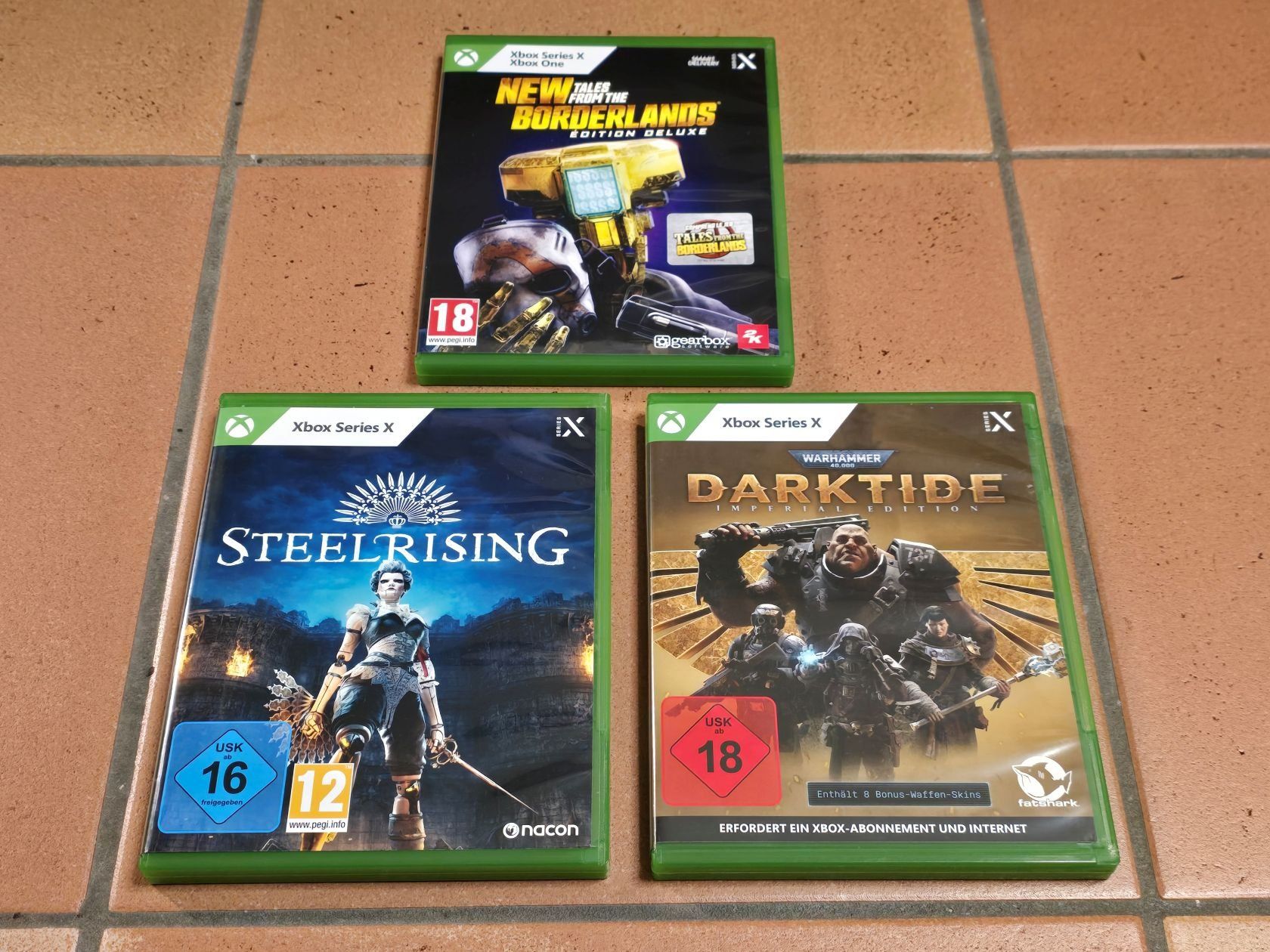 Jeux: 3 XBox Series X Spiele – D'occasion à Steinhausen par Oli_1981
