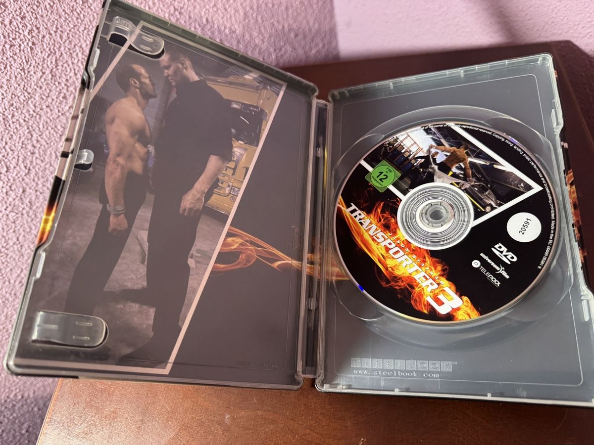 Alle DVDs: Transporter 3 Steelbook - Jason Statham – Gebraucht aus Scherzingen von hei_sq66 1