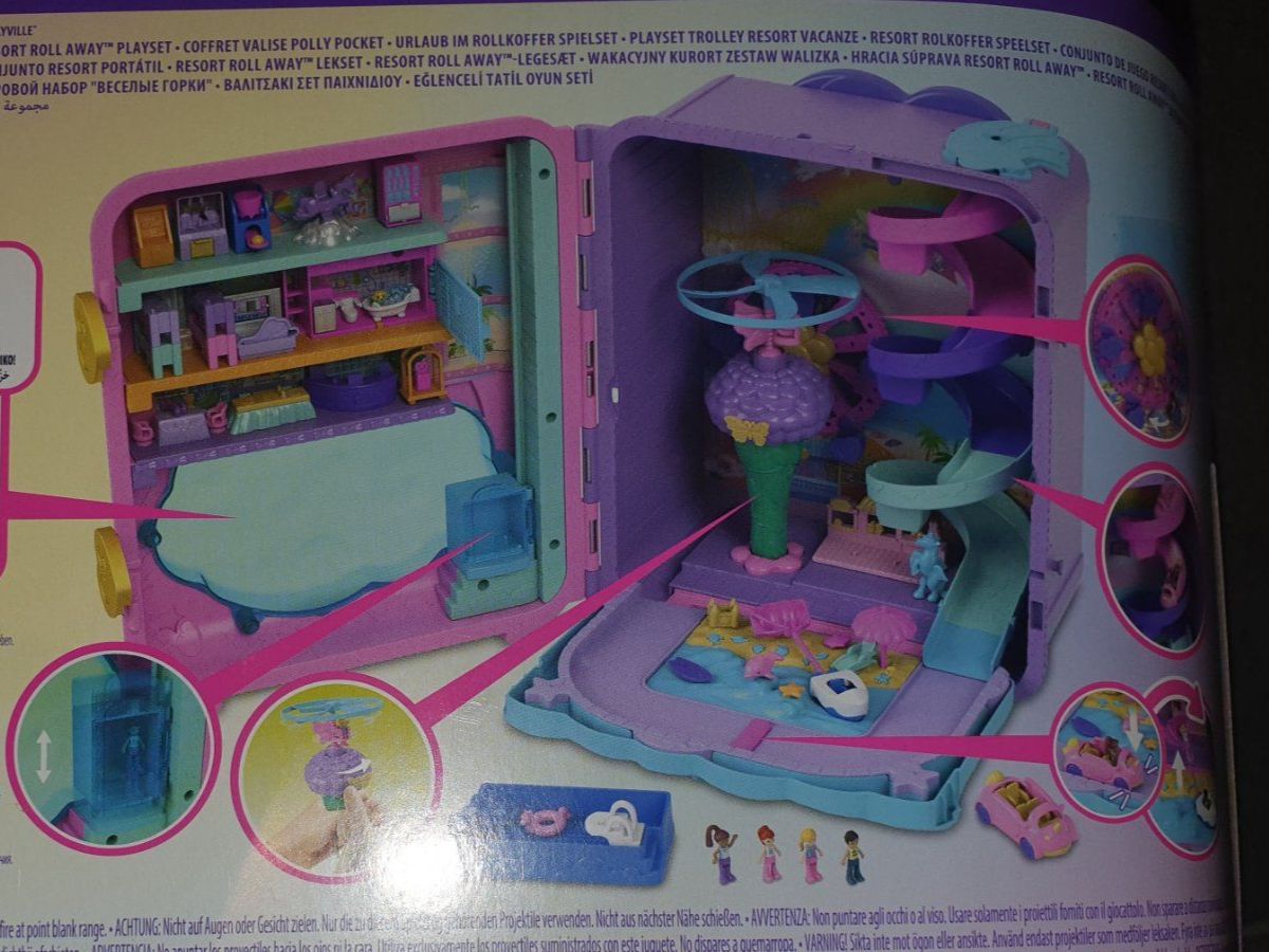 Polly Pocket Giocattoli: Polly Pocket Roll Away Koffer Neu – Nuovo e nell'imballaggio originale da Altendorf venduto da MiriCaj 2