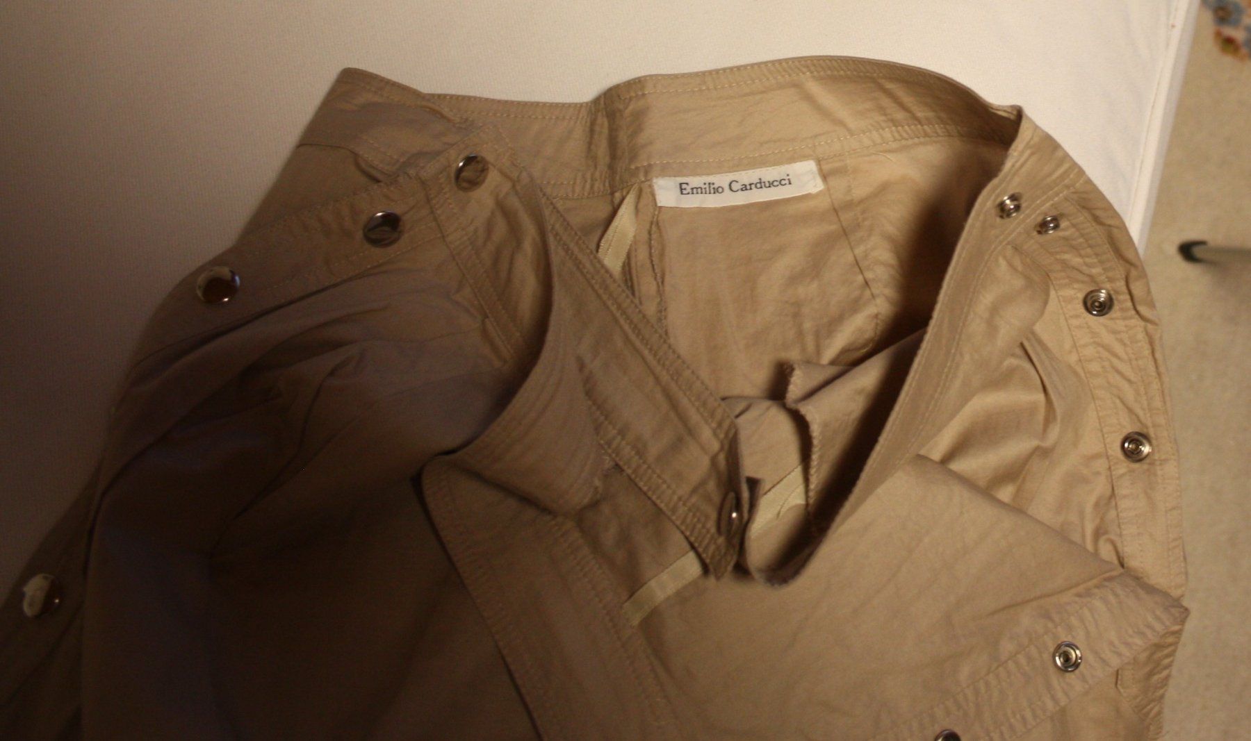 Pantaloni: Hose EMILLIO CARDUCCI beige Gr. 40 – Usato da Flüelen venduto da Diversicum-Vintage 9