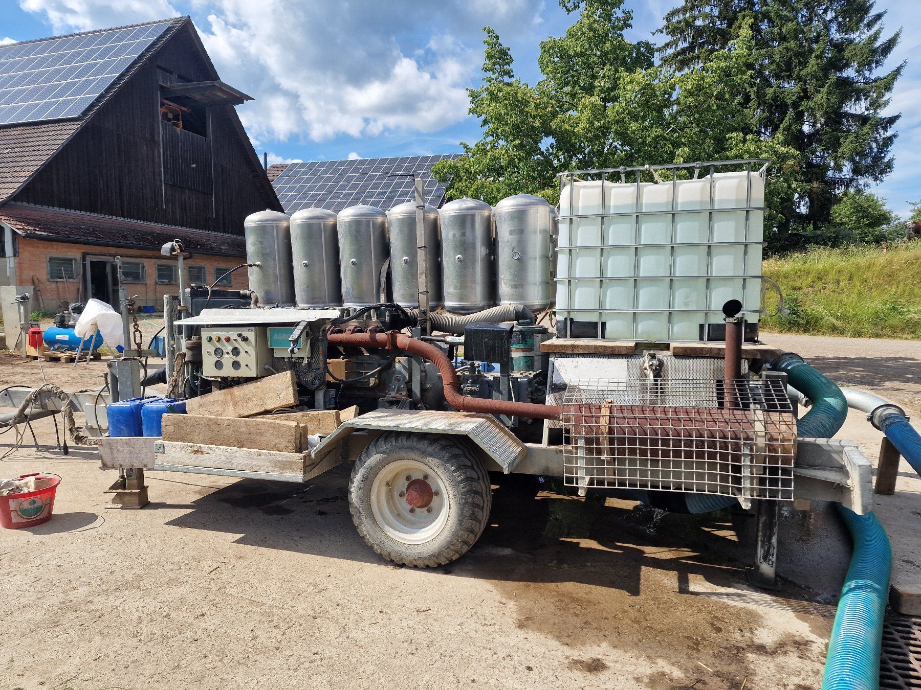 Tutte le macchine: Gülle - Verschlauchungsagregat – Usato da Steckborn venduto da Kirsch002 3