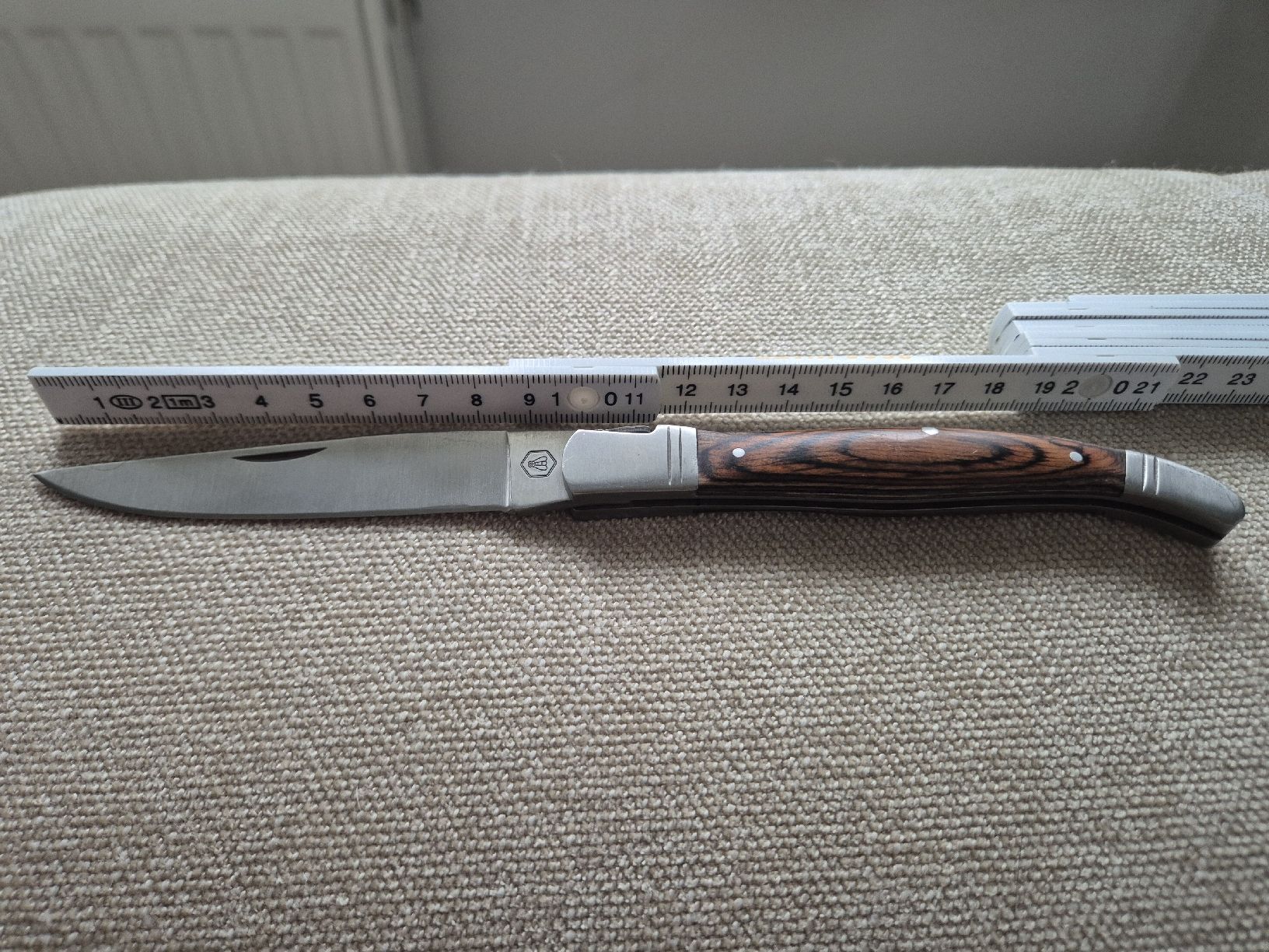 Laguiole Coltelli tascabile: Laguiole Taschenmesser Klappmesser Holzgriff – Usato da Binningen venduto da rom_9ls7 4