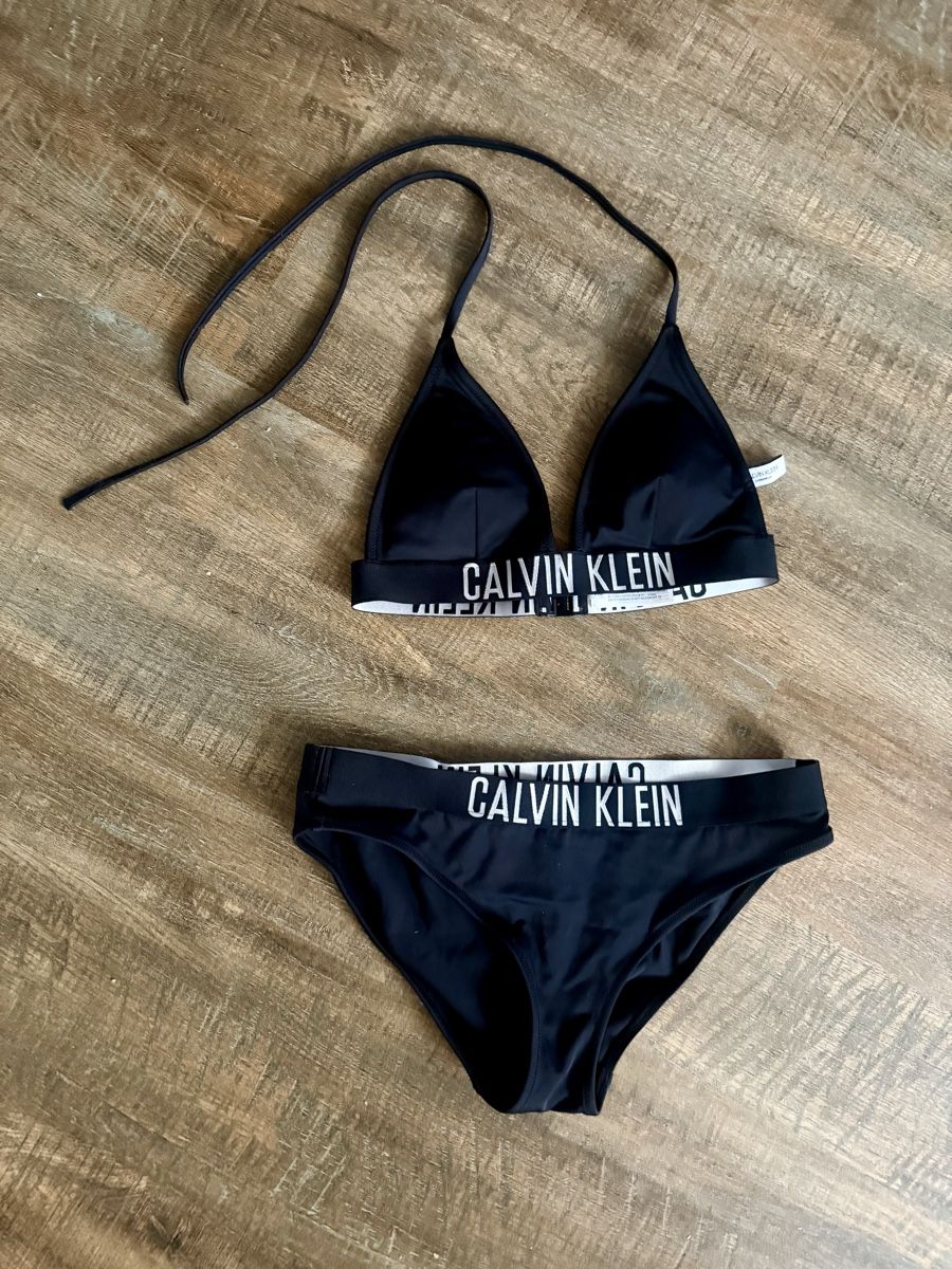 Calvin Klein Costumi da bagno & Bikini: Calvin Klein Bikini Gr. XS / 34 Schwarz  – Usato da Lachen SZ venduto da zsucard