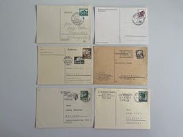 Ganzsachen Deutsches Reich - Karten