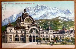 Luzern - Bahnhof 1911