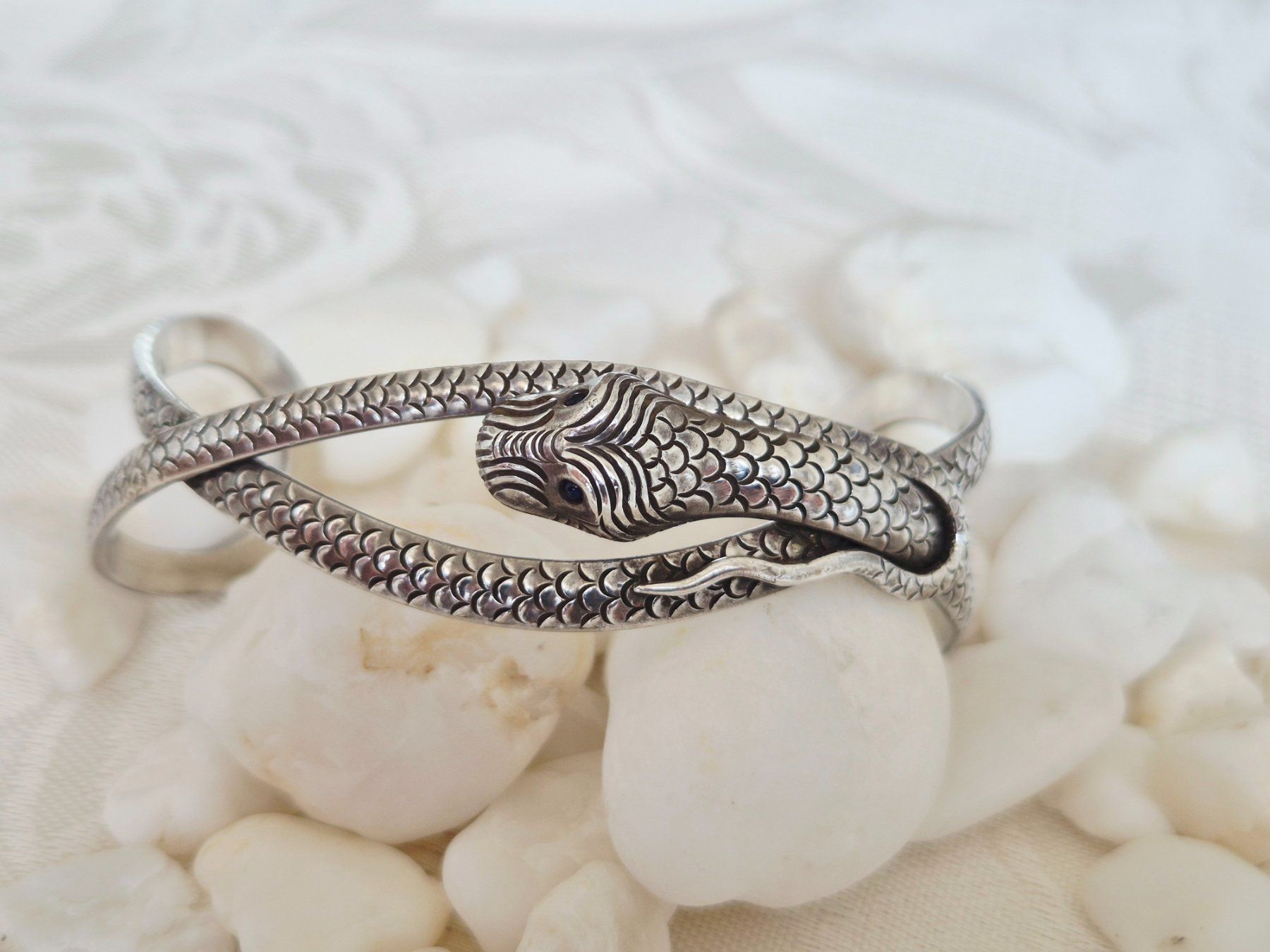 Bracciali & Braccialetti: Oberarmband Schlange Silber 925 – Usato da Dielsdorf venduto da kumsch 3