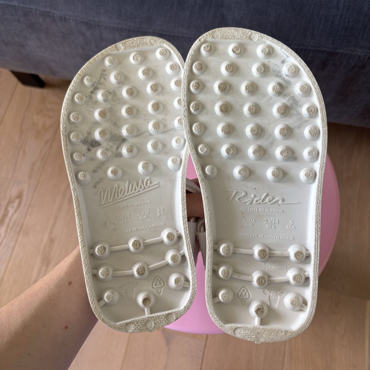 Chaussures femmes: Melissa x Rider Sandalen  – D'occasion à Kilchberg ZH par mer_2bsh 3
